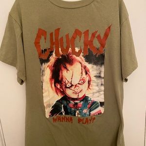Chucky Wanna play shirt